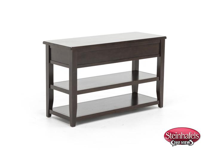 jofran sales inc brown sofa table  image   