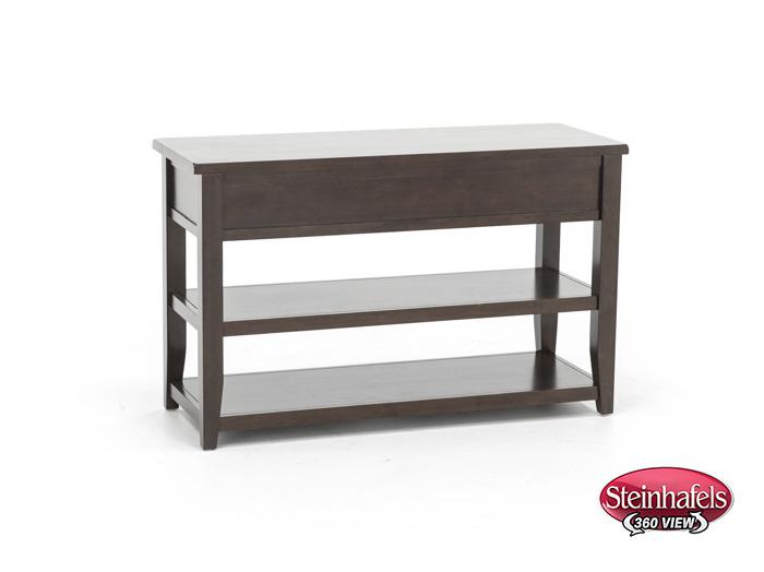 jofran sales inc brown sofa table  image   