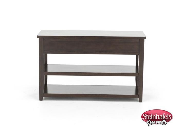jofran sales inc brown sofa table  image   