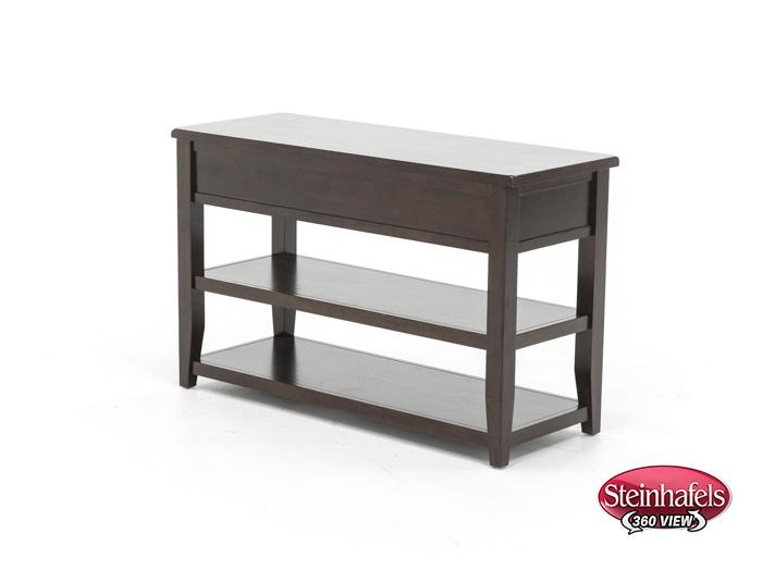 jofran sales inc brown sofa table  image   