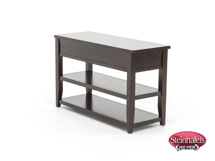 jofran sales inc brown sofa table  image   