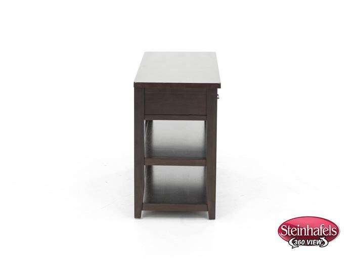 jofran sales inc brown sofa table  image   