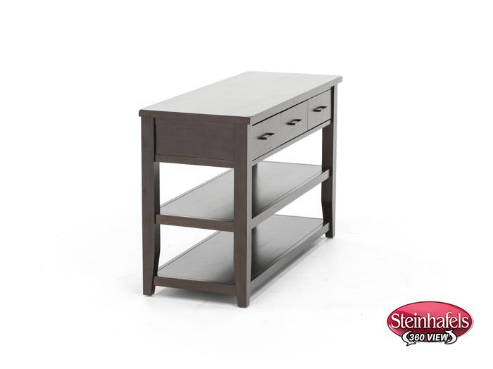 jofran sales inc brown sofa table  image   