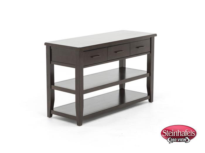 jofran sales inc brown sofa table  image   