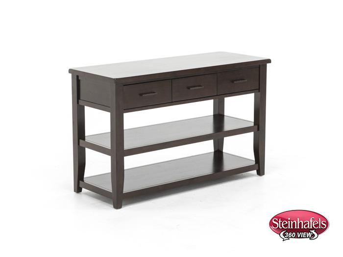 jofran sales inc brown sofa table  image   