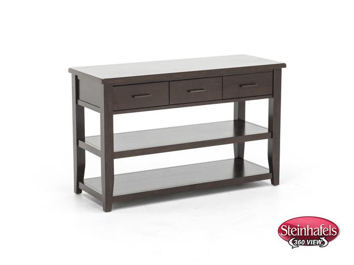 jofran sales inc brown sofa table  image   