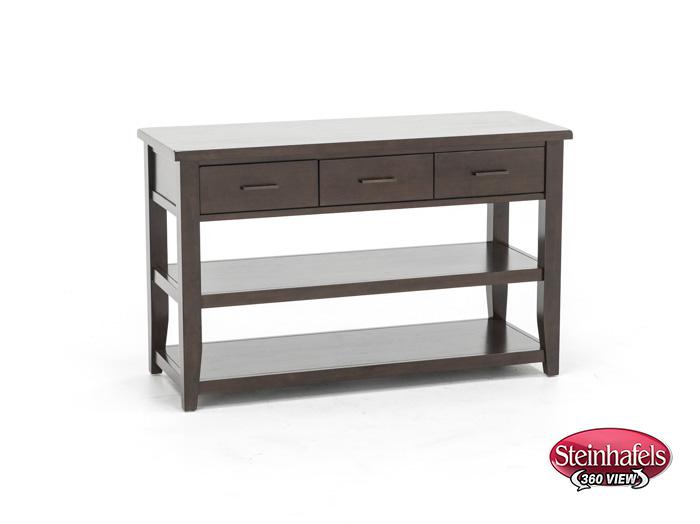 jofran sales inc brown sofa table  image   