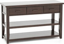 jofran sales inc brown sofa table   