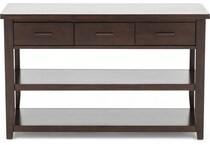 jofran sales inc brown sofa table   