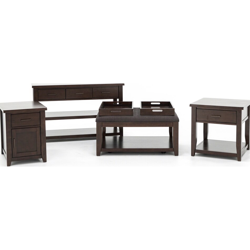 jofran sales inc brown sofa table   