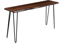 jofran sales inc brown sofa table   
