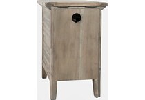jofran sales inc grey wash chairside table   
