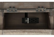 jofran sales inc grey wash chairside table   