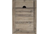 jofran sales inc grey wash chairside table   