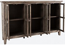 jofran sales inc grey wash console   