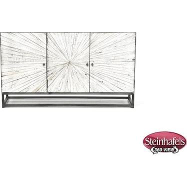 Iron Forge Grey Wash Cabinet