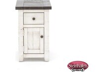 jofran sales inc white end table  image   