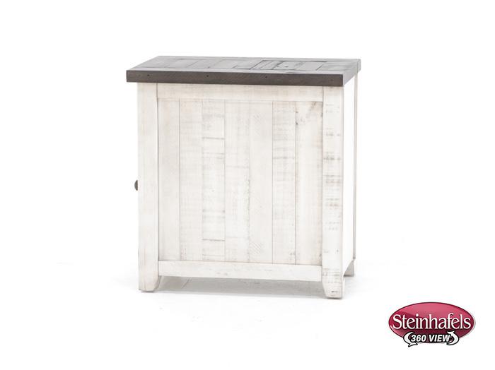 jofran sales inc white end table  image   