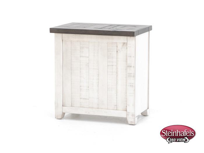 jofran sales inc white end table  image   