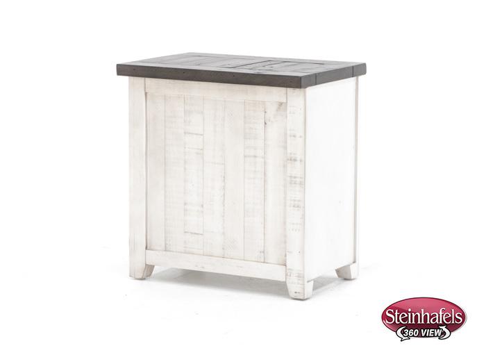 jofran sales inc white end table  image   