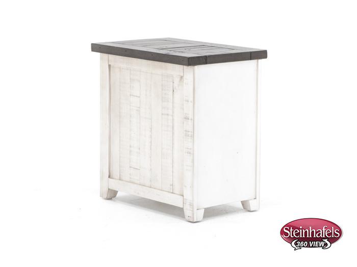 jofran sales inc white end table  image   