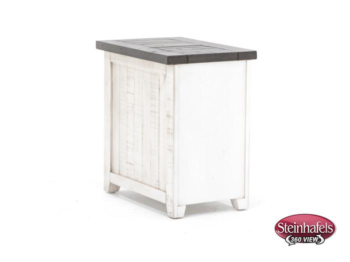 jofran sales inc white end table  image   