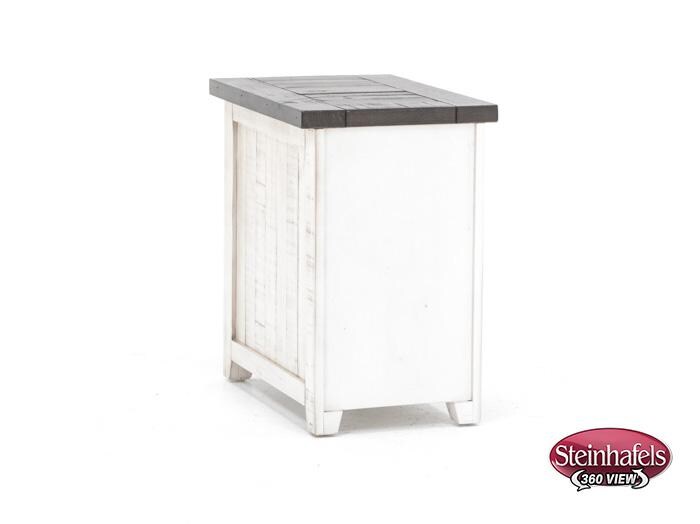 jofran sales inc white end table  image   