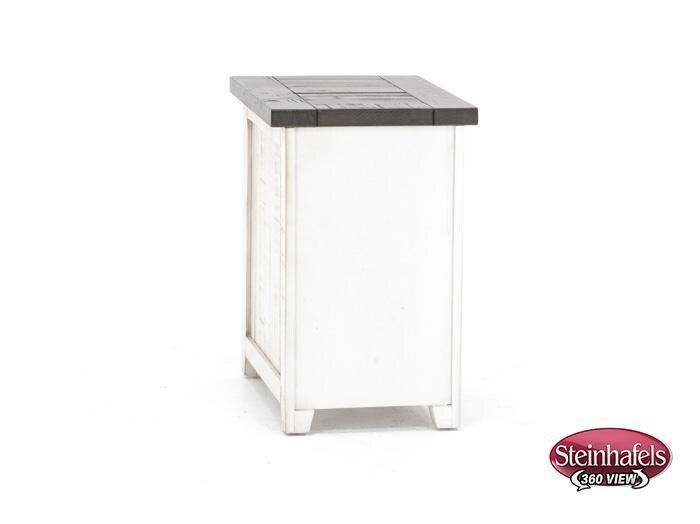 jofran sales inc white end table  image   
