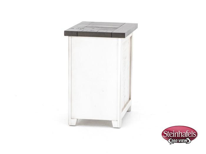 jofran sales inc white end table  image   