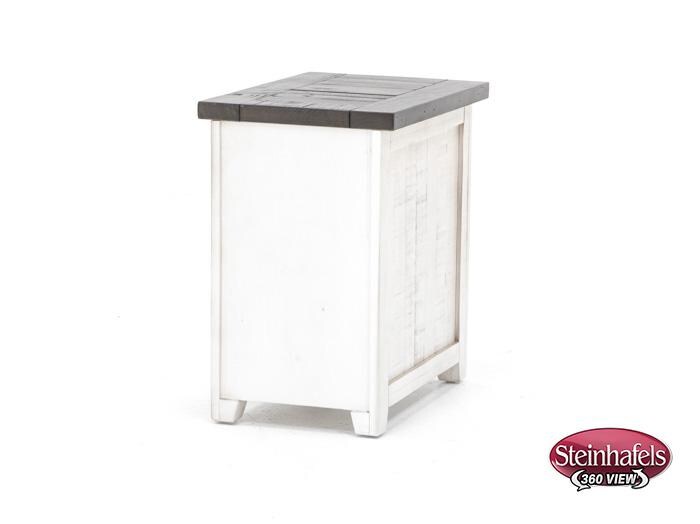 jofran sales inc white end table  image   