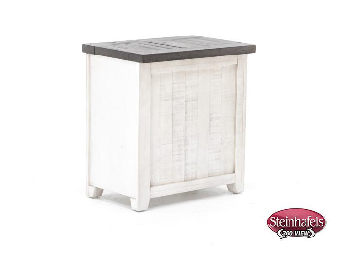 jofran sales inc white end table  image   