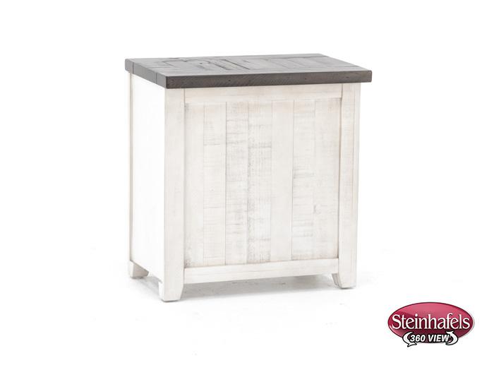 jofran sales inc white end table  image   