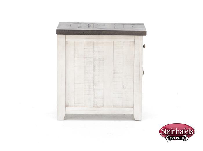 jofran sales inc white end table  image   