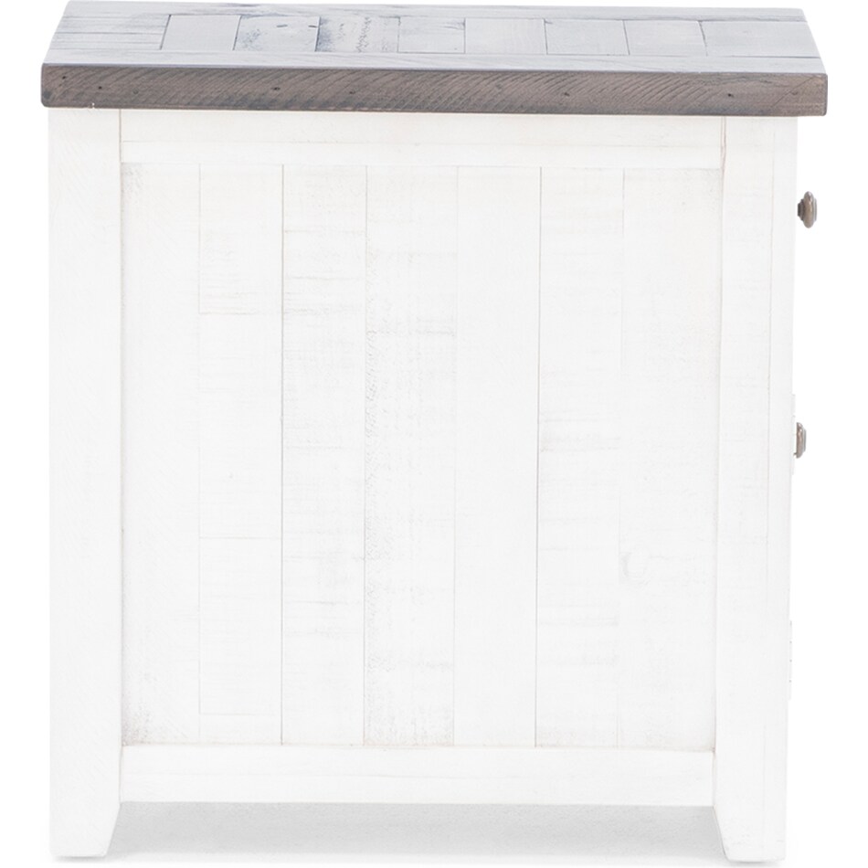 jofran sales inc white end table   