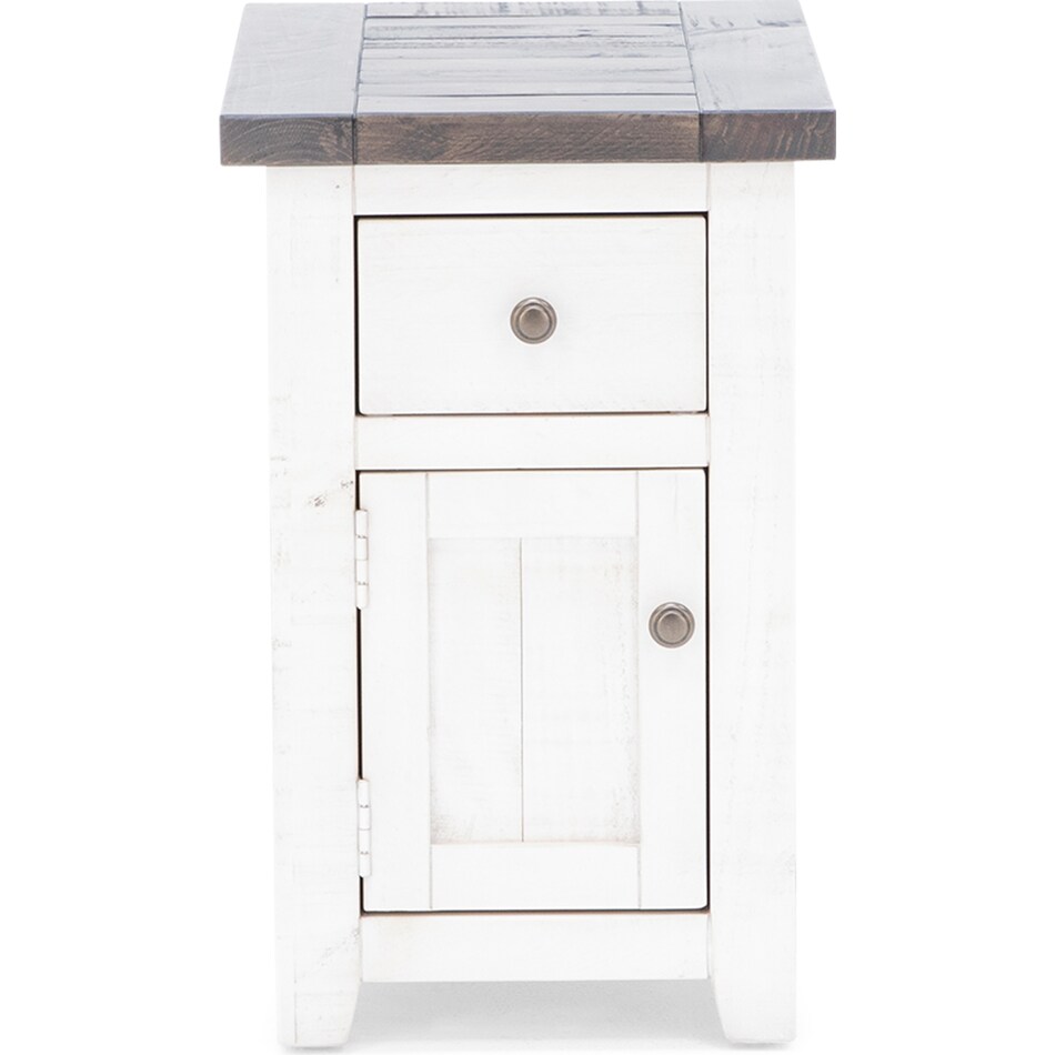 jofran sales inc white end table   
