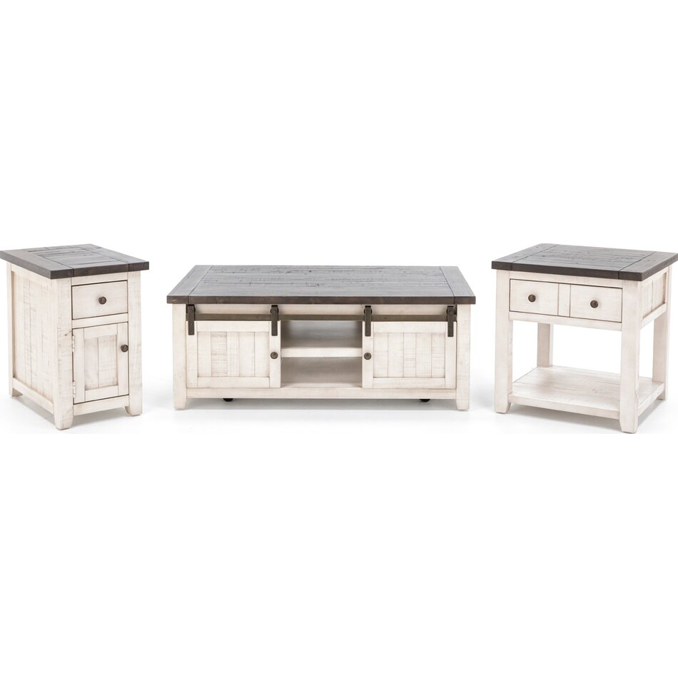 jofran sales inc white end table   