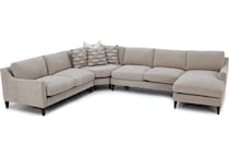 jonathan louis beige sta fab sectional pieces zpkg  
