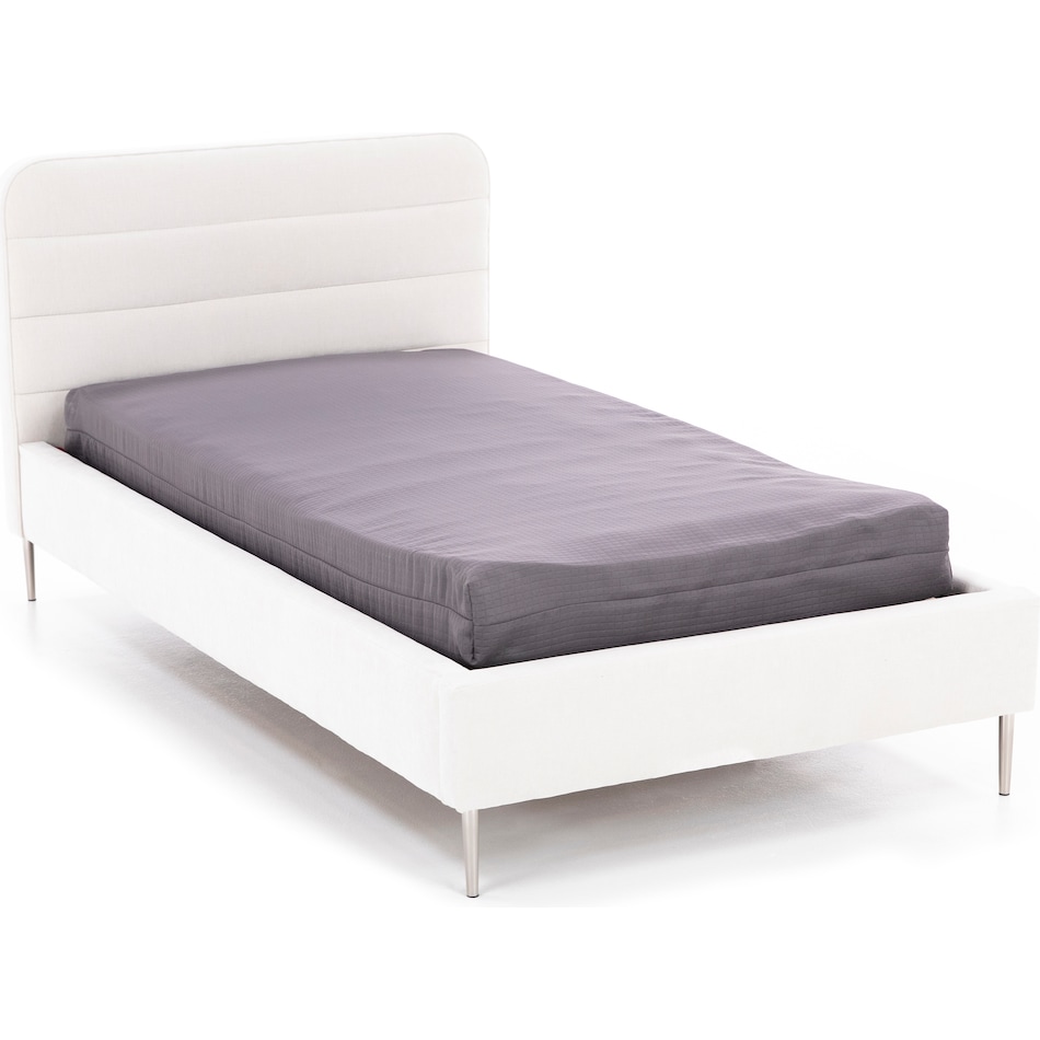 jonathan louis beige twin bed package tpk  