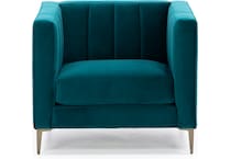 jonathan louis blue chair   