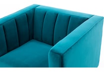 jonathan louis blue chair   