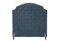 jonathan louis blue king bed headboard   