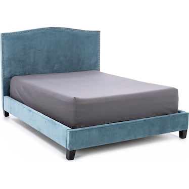 Corey King Upholstered Bed