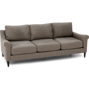 Hertz Sloped Roll Arm Sofa Plus With Three Pillows