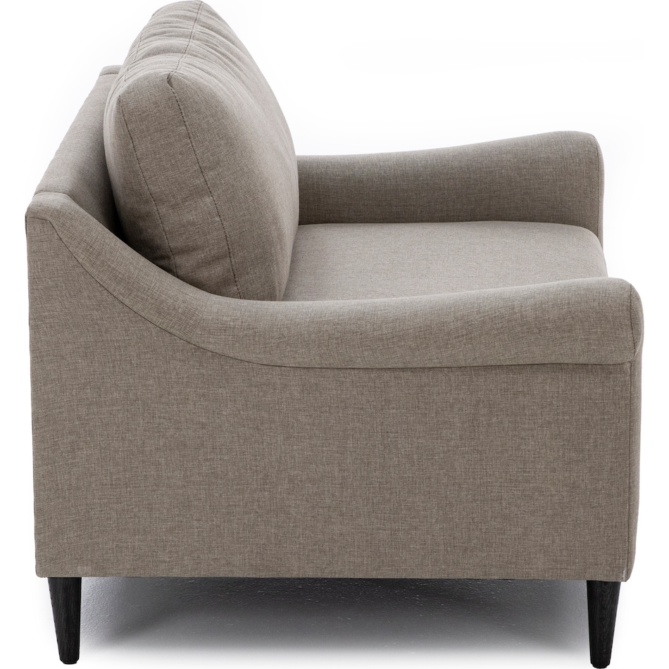 jonathan louis brown chair and a half   
