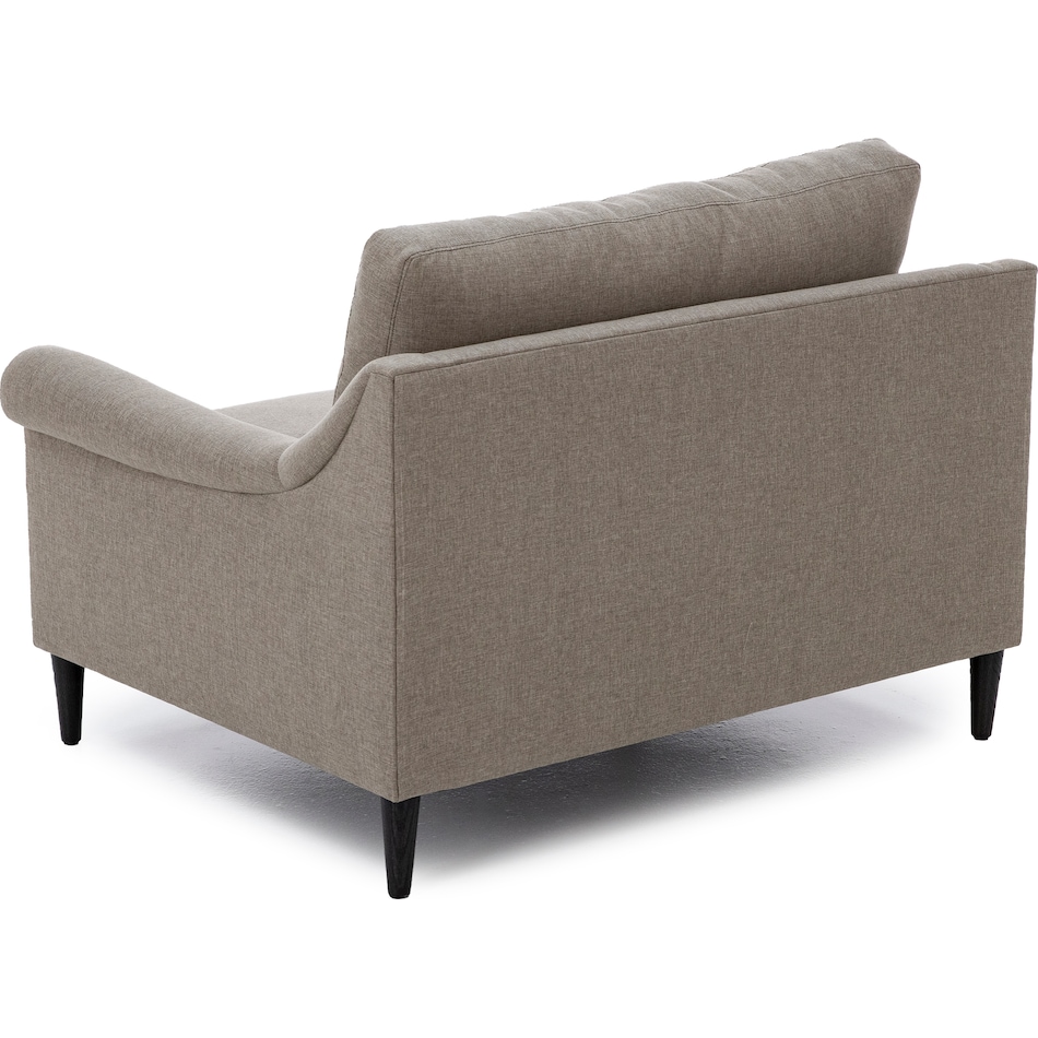 jonathan louis brown chair and a half   