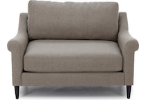 jonathan louis brown chair and a half   