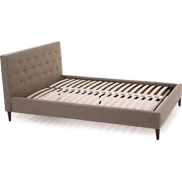 38" Modern Upholstered Bed