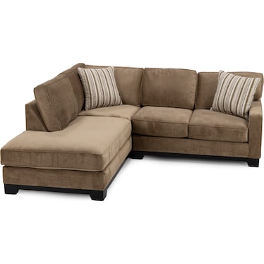 Gemini 2-Pc. Chaise Sofa