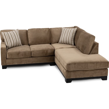 Gemini 2-Pc. Chaise Sofa