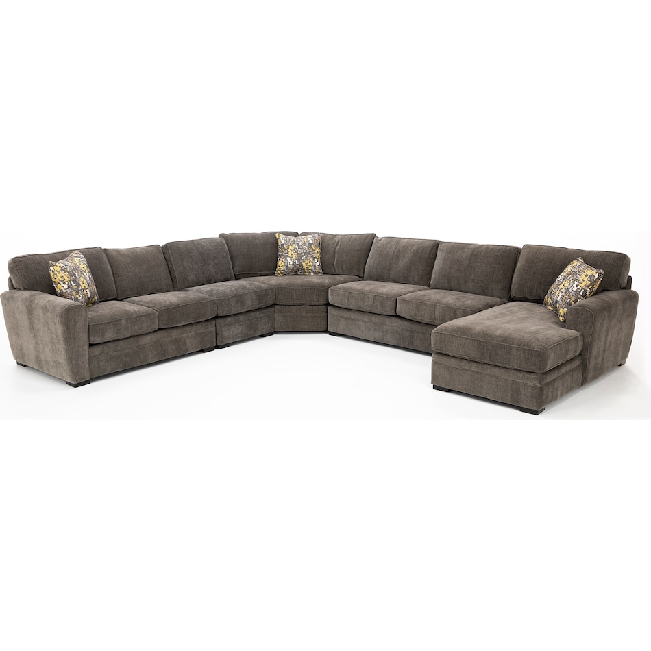 jonathan louis brown sta fab sectional pieces pkg  